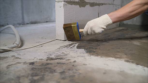 Crawl space vapor barrier installation in Hudson, IN